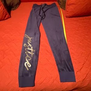 Justice sweat pants